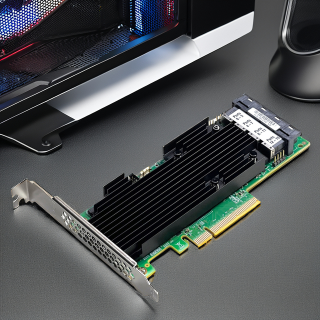 LSI MegaRAID Broadcom 9361-16i 16-Port SAS 12Gb PCIe 3.0 X8 2GB Cache RAID Control Adapter for Server Applications