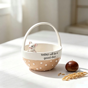 Juego de Salero y Pimentero de Cerámica con Forma de Ratón, Botella de Condimento Kawaii para Cocina, Decoración para <span class=keywords><strong>el</strong></span> Hogar, Regalo para la Inauguración de una Casa - Product Image 3