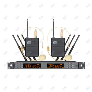 Micrófono Inalámbrico Dinámico Mejorado con 6 Antenas, Cardioide, para Transmisiones en Vivo, Ligero, Económico, Micrófono de Diadema - Product Image 4