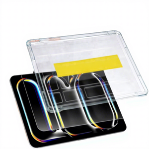 ฟิล์มกระจกนิรภัยใส 9H HD ป้องกันรอยขีดข่วน ป้องกันรอยนิ้วมือ ป้องกันฝุ่น ติดตั้งง่าย สำหรับ <span class=keywords><strong>iPad</strong></span> Air <span class=keywords><strong>Pro</strong></span> <span class=keywords><strong>Max</strong></span> ขายส่ง - Product Image 1