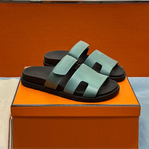 Sandali di Lusso in <span class=keywords><strong>Pelle</strong></span> con Plateau, Alta Qualità, Punta Aperta, Caratteristiche Ammortizzanti, Suola in Gomma Resistente, Ciabatte di Design per Uomo e <span class=keywords><strong>Donna</strong></span> - Product Image 5