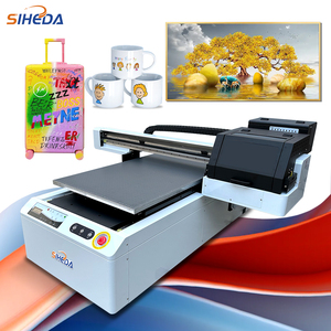 I3200 3 người đứng đầu chất lượng cao UV phẳng máy in 6090 véc ni máy in UV cho hình ảnh đầy màu sắc - Product Image 1