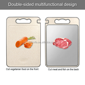Planche à découper multifonctionnelle double face en acier inoxydable et plastique, écologique, rectangulaire - Product Image 2
