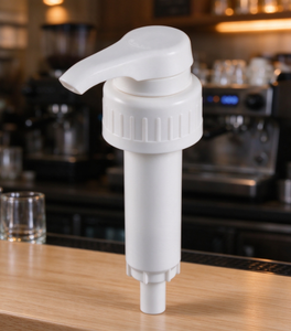 Pompe à sirop en plastique 38/410 15 ml, blanche, à vis, pour bouteille en verre de sirop aromatisé au café, pompe à liquide de qualité alimentaire - Product Image 4