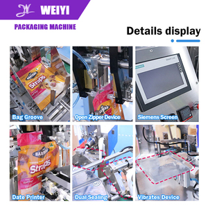 Machine de remplissage automatique de sacs en plastique pour <span class=keywords><strong>lessive</strong></span>, machine d'emballage multifonctionnelle pour jus, boissons, shampooing - Product Image 3