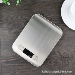 Venta Directa de Fábrica, Báscula de Cocina Electrónica de Acero Inoxidable Plana de Alta Precisión de 1g para Hornear, Básculas de Cocina Digitales - Product Image 4