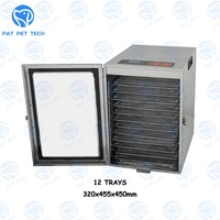 Déshydrateur alimentaire PAT PET pour animaux de compagnie, machine de séchage à 6/8/10/12/16 plateaux pour aliments