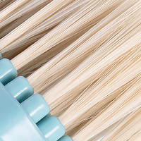 Nettoyeur de coulis pour sols carrelés Brosse à récurer pour sols plats Brosse à tapis Brosse à coulis avec manche long