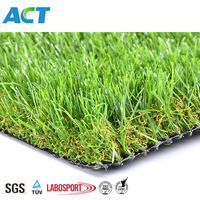 Césped Artificial Resistente para Jardín Exterior, Alfombra de Césped para Área de Recreo