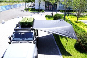 Venta al por mayor 4X4 Suv tienda retráctil para coche de alta resistencia Suministros para acampar al aire libre Toldo lateral superior para coche - Product Image 4