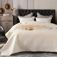 Ensemble de literie léger en microfibre solide pour chambre à coucher, toutes saisons