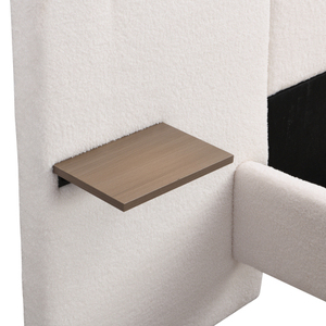 Luxury Large <b>Queen</b> <b>Size</b> <b>Bed</b> Double <b>Bed</b> Bedroom Furniture Upholstered Wooden Frame Modern Design for Living Room - Product Image 6