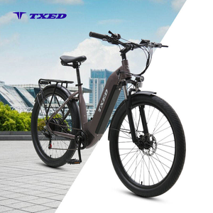 Hot Selling 7 Speed 27.5 Inch Urban Suspension <b>Frame</b> 48V 500W Reliable for Adults E Power Going R4 7-Speed Gear Offers - Product Image 1