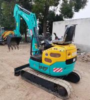 Usado para Kubota U17 Mini Excavator Original Japan Rubber Track Good Condition Core Components Incluye Motor Bomba Caja de cambios