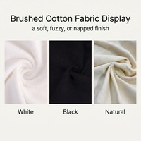 Pochette de protection anti-poussière en coton blanc brossé doux de qualité supérieure avec cordon de serrage, impression personnalisée du logo de la marque pour sac à main de luxe