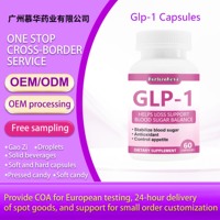 NurtureNova GLP-1 Besin Takviyesi Kapsülleri (60 Tablet)- Yetişkinler için Enerji Sağlar ve Bağışıklığı Güçlendirir