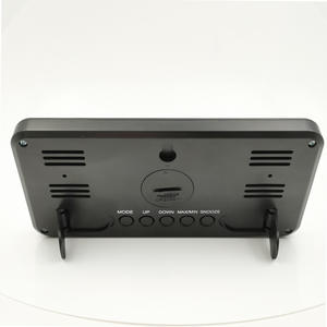 <span class=keywords><strong>Réveil</strong></span> de bureau <span class=keywords><strong>numérique</strong></span> silencieux Affichage de la température Mouvement électronique Design traditionnel pour bureau à domicile Hôtel Lobby Gym - Product Image 6