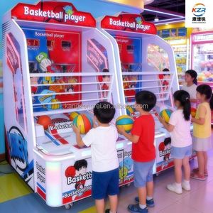 อุปกรณ์สวนสนุกสำหรับศูนย์เกมวิดีโอ, เครื่องเล่นเกมคอนโซลสำหรับการเล่นแบบครอบครัว, ผู้ผลิตเครื่องเล่นบาสเก็ตบอลสำหรับสองคน - Product Image 3