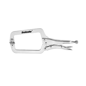 Alicates de bloqueo de tubo de recuperación de 11 pulgadas, herramienta manual de soldadura, especificaciones de liberación rápida, buen precio, Alicates de bloqueo de abrazadera <span class=keywords><strong>C</strong></span> - Product Image 3