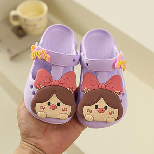 Chaussons d'été antidérapants respirants en EVA à semelle souple unisexe pour garçons et filles, pour l'intérieur, l'extérieur, la salle de bain et la plage - Product Image 1