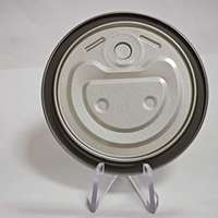 202 #   Capuchons métalliques en aluminium chromé TFS argenté de 52,3 mm à ouverture facile pour l'emballage du poisson