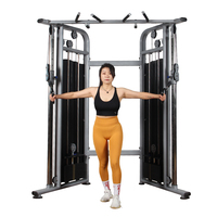 Máquina Multifuncional de Gimnasio con Poleas y Cables Ajustables para Espalda y Brazos, Equipo de Fitness de Acero de Alta Calidad