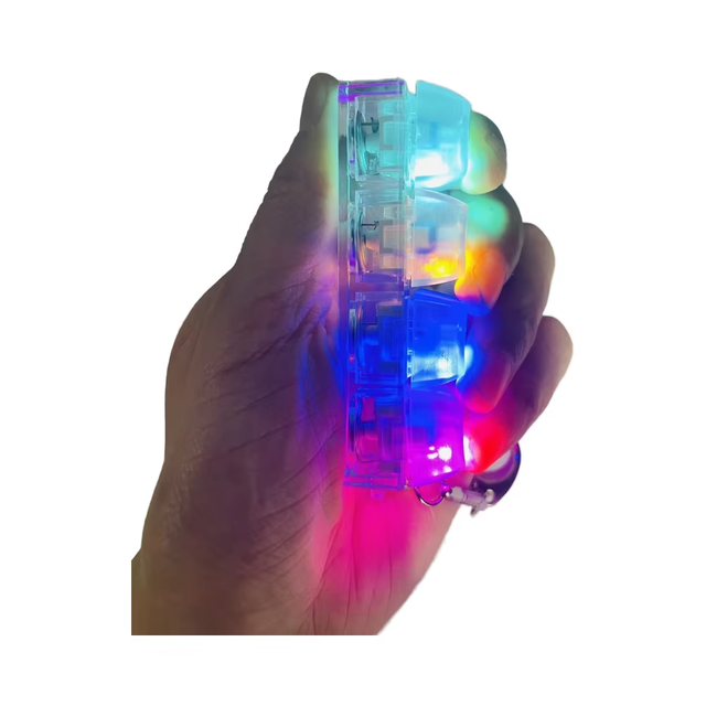 Custom Logo 4 Key Keycap Stress Switch Keychain Keyboard with PCB Board Button Keycaps Keychain Fidget Clicker