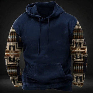 Sudadera con Capucha Erni Sports Cowboy Yellowstone, Bordada con Estampado 3D, para Hombre y Mujer, Diseño Impermeable con Cierre de Cremallera, Forro Polar Transpirable - Product Image 1