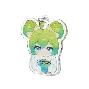 WZCNW Acrylique Valise Design Porte-clés Cadeau Porte-clés en plastique - Product Image 4