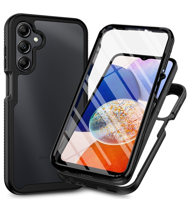 Screen Protector Full Heavy Duty Protection Shockproof Anti-Scratched Rugged Case for Samsung Galaxy A05s Cover