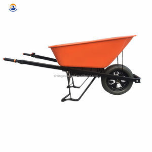 Yellow Color Electric <strong>Power</strong> Wheelbarrow Removable Battery <strong>Wheel</strong> <strong>Barrow</strong> 500W for Farm Use - Product Image 2