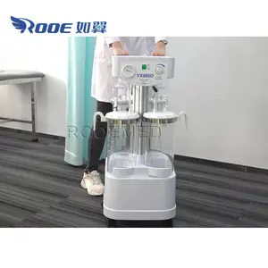 YX980D High Vacuum Low Noise Medical Mobile Electric Operating Portable Suction Machine