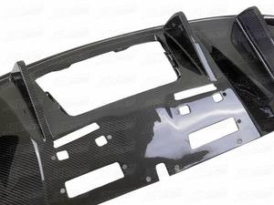 Diffuseur arrière en fibre de carbone de style GT pour <span class=keywords><strong>Audi</strong></span> <span class=keywords><strong>R8</strong></span> V8 V10 2008-2015 Lèvre de pare-chocs arrière modifiée améliorée - Product Image 3