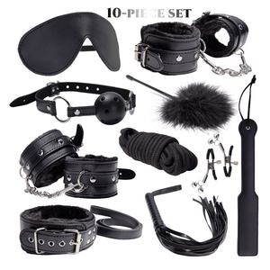 Ensemble de retenue pour chien adulte SM Bondage Kit avec masque fouet <span class=keywords><strong>Harnais</strong></span> pour aventures sexuelles - Product Image 3