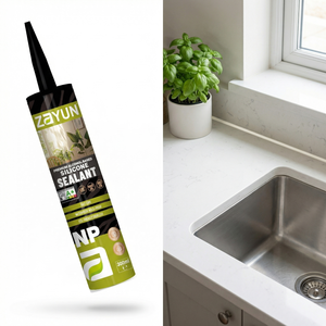 Sellador de Silicona <span class=keywords><strong>para</strong></span> Baño, Seguro, Inodoro, No Irritante, Antimicrobiano, <span class=keywords><strong>para</strong></span> Impermeabilización de Mamparas de <span class=keywords><strong>Ducha</strong></span> y Bordes de Lavabos - Product Image 1