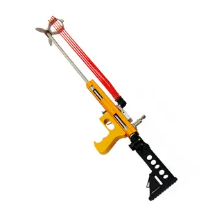 Nouvel arc et flèche de fronde en métal en plein air pistolets de paintball chasse à la fronde lazer