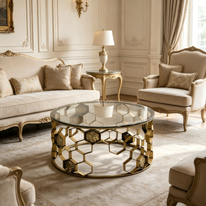 <span class=keywords><strong>Table</strong></span> basse de luxe créative et artistique, <span class=keywords><strong>table</strong></span> en métal haut de gamme pour maisons et villas de luxe, salons, <span class=keywords><strong>table</strong></span> basse ronde - Product Image 5