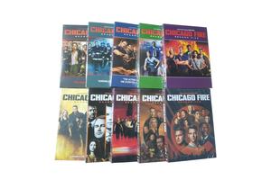 Caja de DVD para películas de TV, suministro de fábrica, fabricante de películas, temporada de fuego de <span class=keywords><strong>Chicago</strong></span>, 1-10, 55DVD, disco de colección, Región 1 - Product Image 3