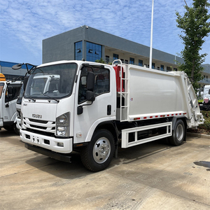 Prix d'usine 1suzu 700P 9CBM Camion compacteur de déchets à chargement arrière - Product Image 6