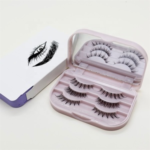 SL 5/10 paires de petits cils de <span class=keywords><strong>diable</strong></span> Anime cils Manga cils bande cils <span class=keywords><strong>maquillage</strong></span> - Product Image 1