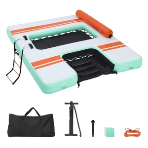 Red <span class=keywords><strong>de</strong></span> Seguridad Inflable <span class=keywords><strong>de</strong></span> Lujo para Piscinas Flotantes, Red Portátil para Mascotas, Red <span class=keywords><strong>de</strong></span> Seguridad para Yates y Embarcaciones, Capacidad <span class=keywords><strong>de</strong></span> 500 kg - Product Image 6