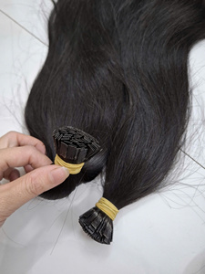 Extensions de cheveux naturels Remy K Tips, double épaisseur, kératine vierge, vente en gros - Product Image 4