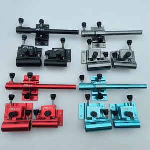 Soporte de caña de pescar de aleación de aluminio M13, ligero, de tres piezas, con soporte para paraguas, accesorio para caja de pesca - Product Image 2