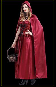 Disfraz de <span class=keywords><strong>Caperucita</strong></span> Roja RUIKE 2026 para Mujer, Disfraz de Cosplay para Adultos, Vestido con Capa para Representaciones Escénicas - Product Image 6