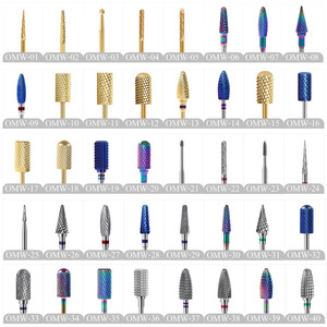 Embouts de polissage pour ongles, têtes de retrait de gel pour machine à ongles électrique, ensemble professionnel de forets pour manucure et nail art en salon - Product Image 2