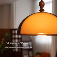 Lampe suspendue vintage de style français pour restaurant, bras articulé, LED minimaliste, lumière variable tricolore, rétro, pour comptoir de bar, mobile