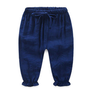 Shorts en mousseline à volants pour enfants, vente en gros à prix abordable - Product Image 5