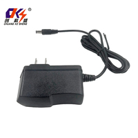 Adaptador de Corriente Personalizado de 12V 1A, Negro, Transformador de 5.5*2.1mm, Fuente de Alimentación de CC de 12W, Adaptador de Pared de 12V 1A con Enchufe Estadounidense