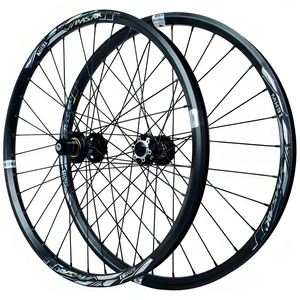 Roues de vélo de montagne PASAK en aluminium, pente de terrain, queue de poisson, 26/27,5/<span class=keywords><strong>29</strong></span> <span class=keywords><strong>pouces</strong></span>, paire, blocage rapide, frein à disque, <span class=keywords><strong>pneu</strong></span> clincher, HGMS XD - Product Image 1