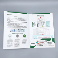 Carpeta de Archivos de Oficina de Cartón de Alta Calidad con Logotipo Personalizado A4, Duradera, Resistente a los Arañazos, con Ranura para Tarjetas, para Uso Corporativo